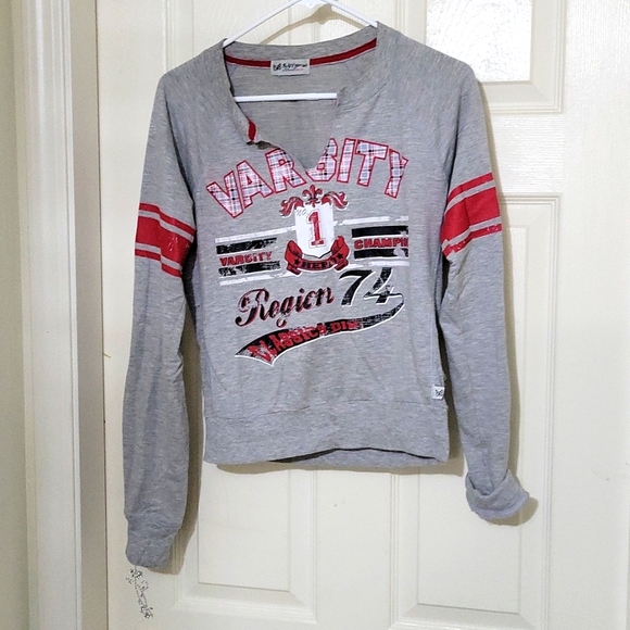 Grey spring top # 106 - Picture 1 of 11